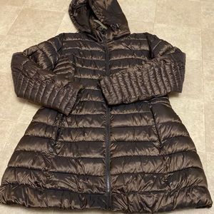 Women's Brown Puffer Jacket